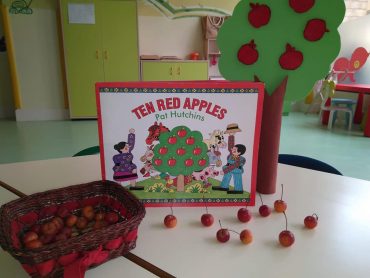 Apple week with our teacher!!!!!